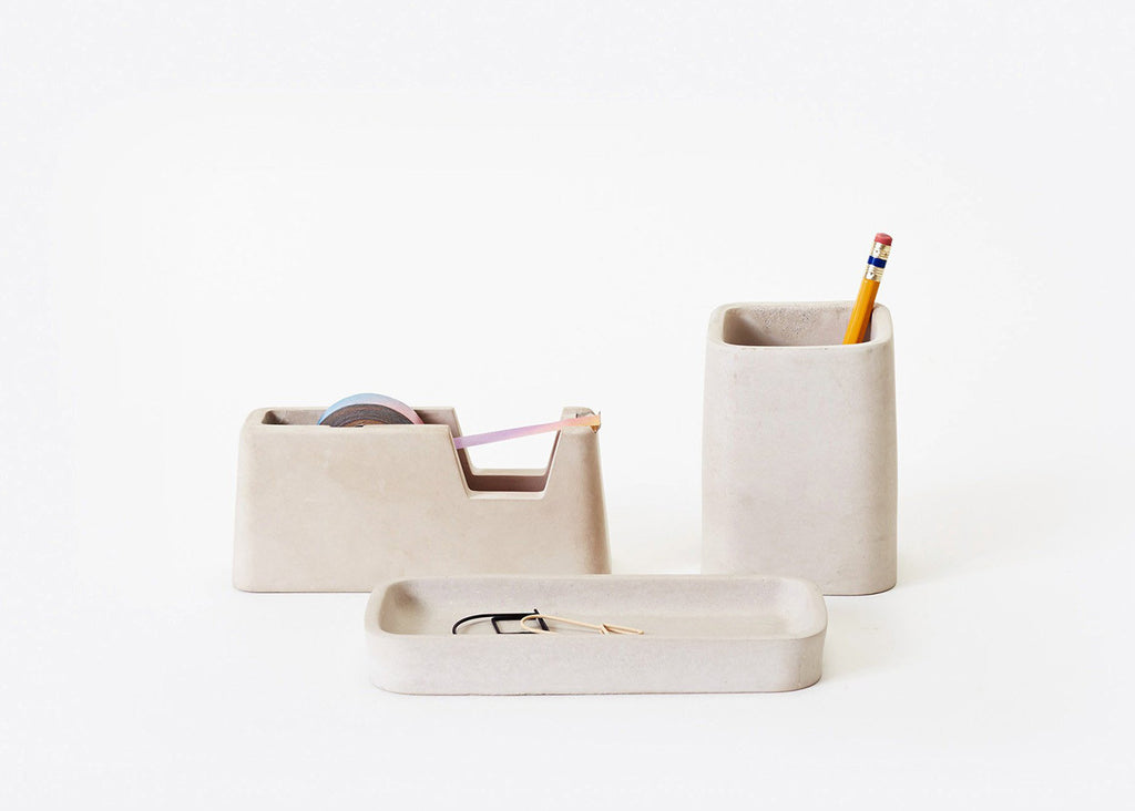 Concrete Desk Set