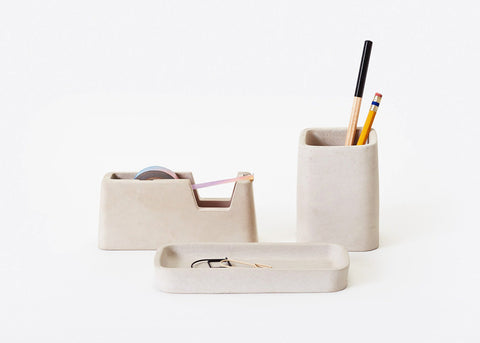 Concrete Desk Set